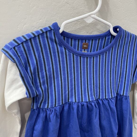 Tea Collection Ravens Layered Sleeve Baby Dress - Picture 2 of 9